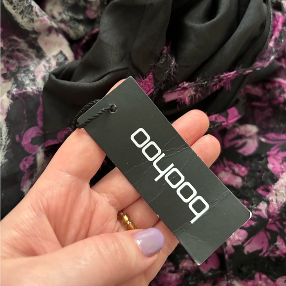 Purple Flowers Maxi Dress - Picture 4 of 6